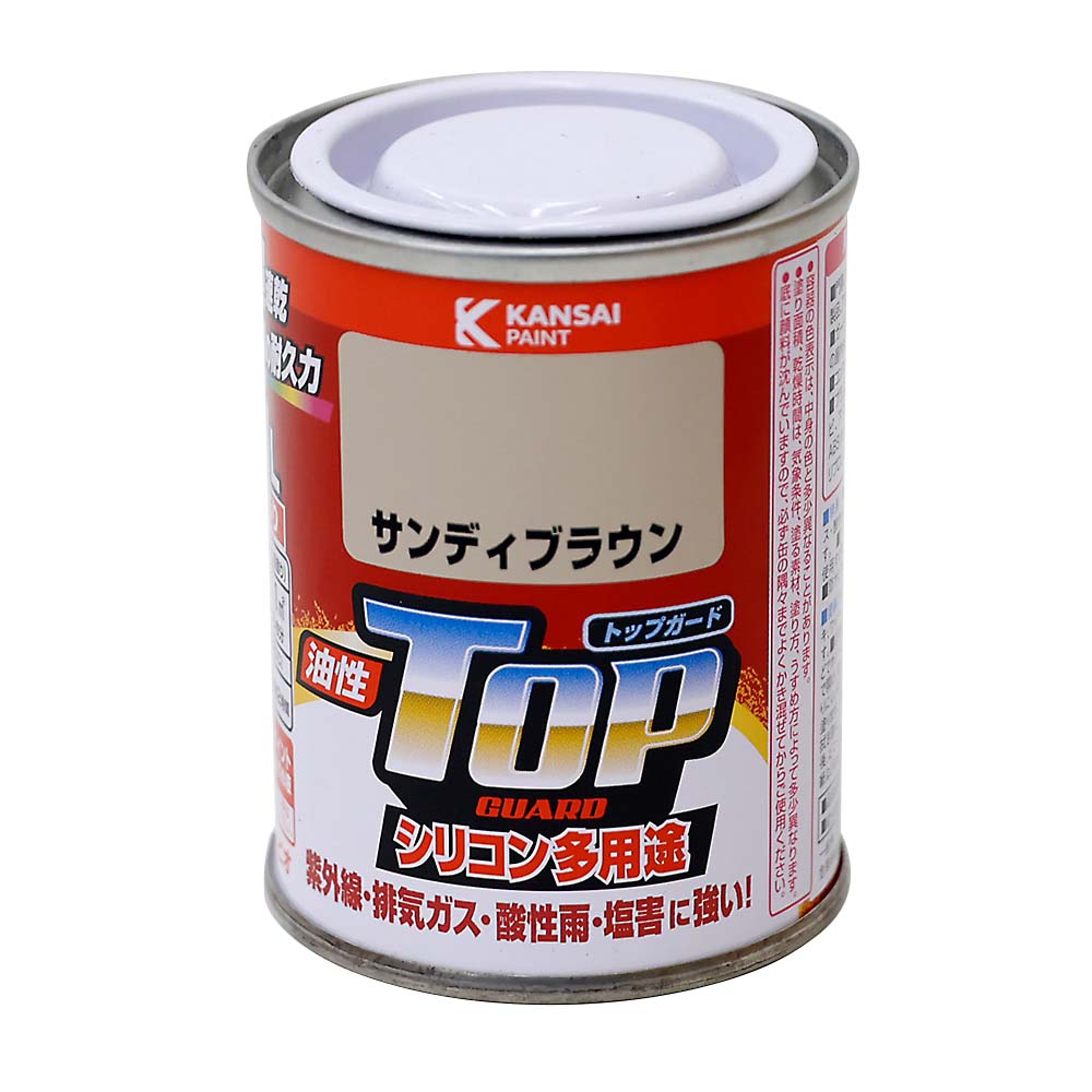 油性トップガード　０．１Ｌ　サンディブラウン