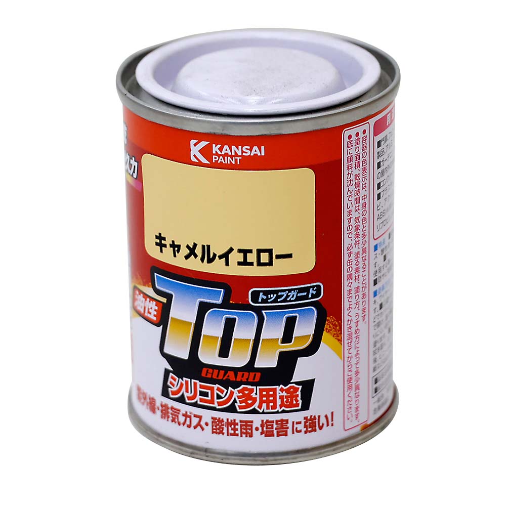 油性トップガード　０．１Ｌ　キャメルイエロー