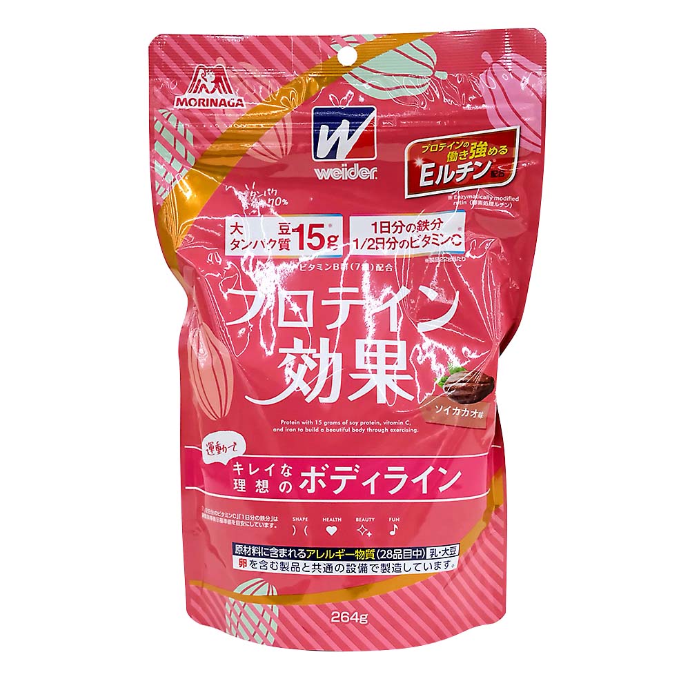 プロテイン効果　森永ココア味　２６４ｇ