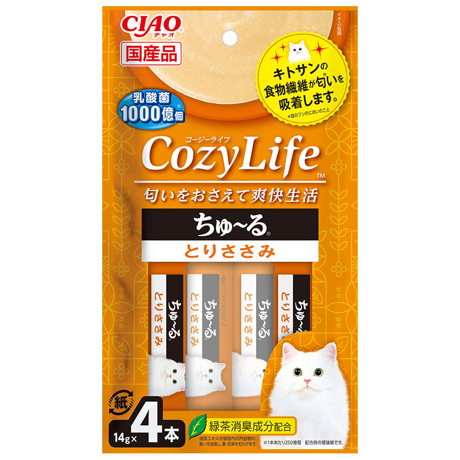 Cozy Lifeちゅ~る とりささみ　14gx4本