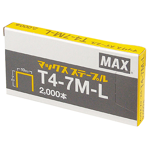 MAX ステープル T4 7M L　T4 7M L