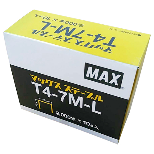 MAX ステープル T4 7M L　10箱