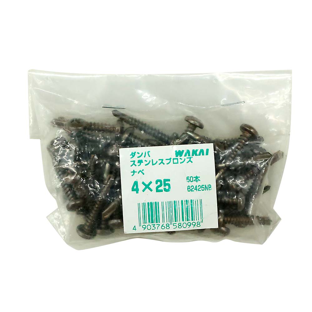 袋入)ダンバ ST ナベ ブロンズ 4X25 (50本)