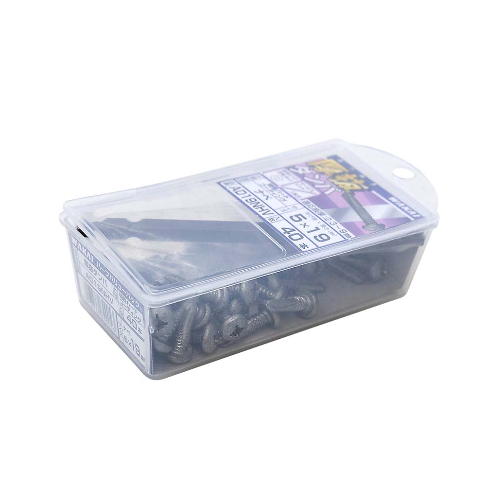 ＨＶＰ）厚抜ダンバ　５Ｘ１９ナベ　ハードコーティング（４０本）