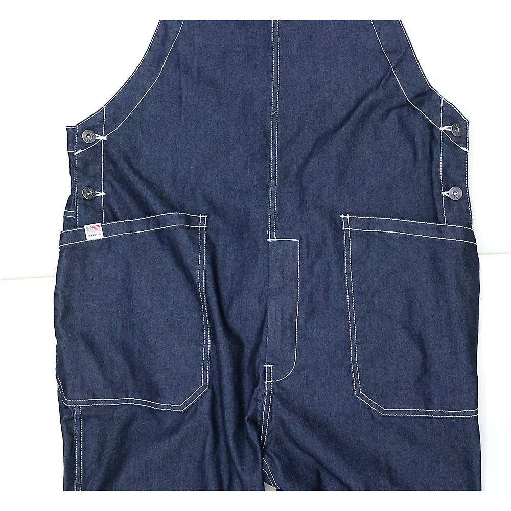 ストレッチデニムサロペット　Ｄ－７０９　ＩＮＤＩＧＯＭ