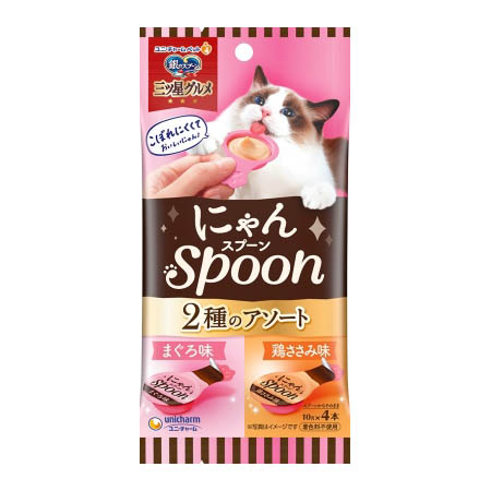 銀のスプーン三ツ星にゃんSpoon2種まぐろ鶏ささみ4本　4本