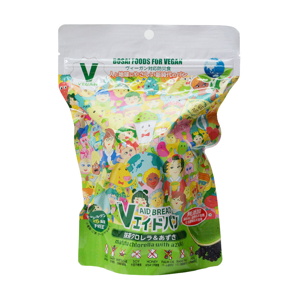 Vエイドパン 抹茶クロレラ＆あずき　1個
