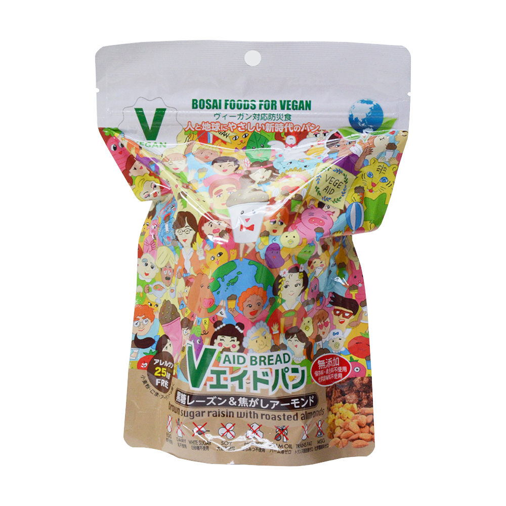 Vエイドパン 黒糖レーズン＆焦がしアーモンド　1個