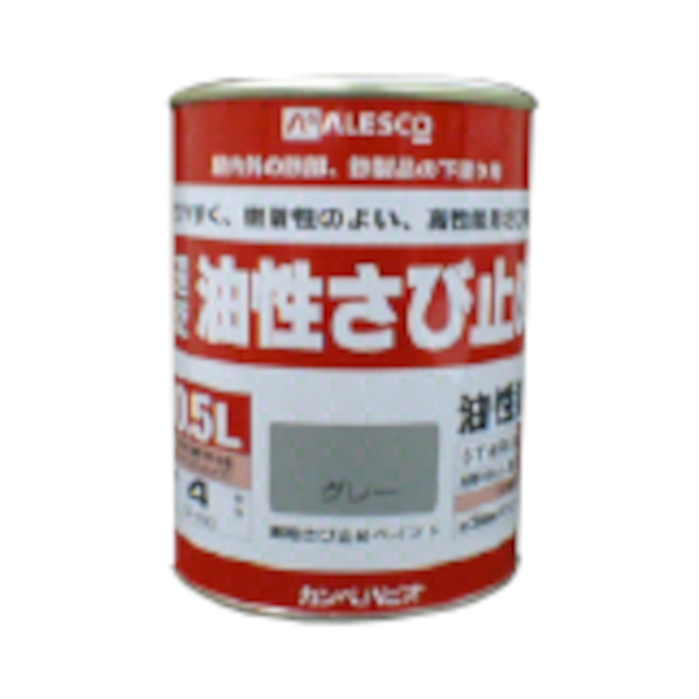 速乾さび止めペイント グレー　0.5L