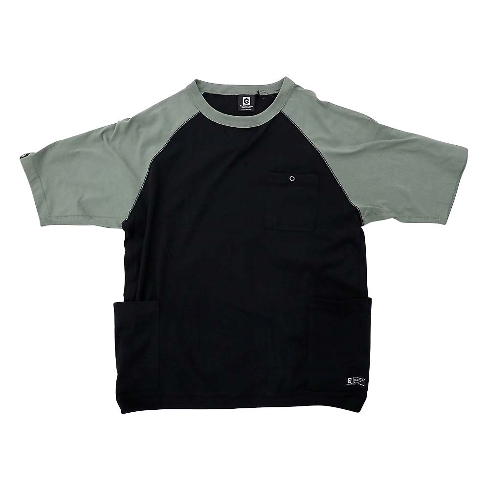 5ポケットハンソデTシャツ　CE/BK LL