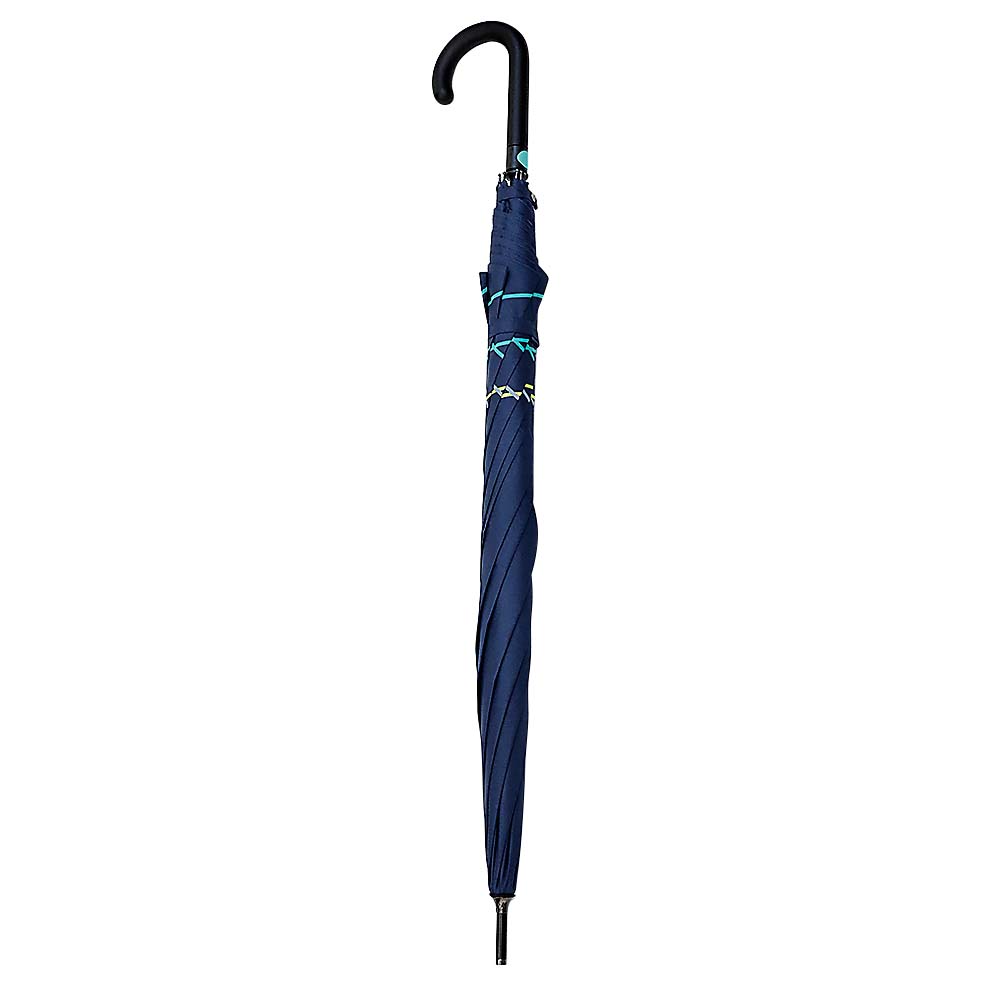 紳士70㎝耐風カラー骨JP傘 ネイビー　70cm