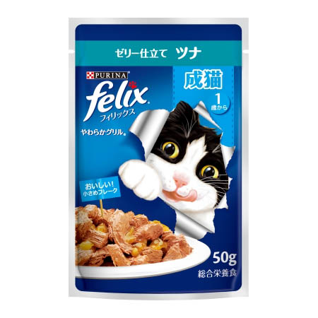 ネスレ　フィリックスパウチ　成猫　ツナ　５０ｇ　５０ｇ