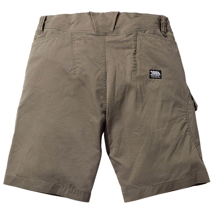 9531カーゴハーフパンツ　カーキ M