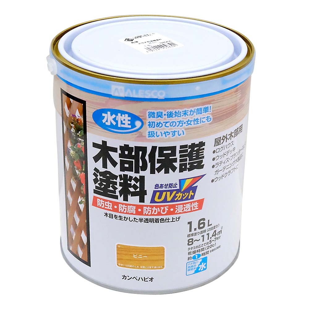 人気の製品 カンペハピオ 油性木部保護塗料 チーク 3.2L