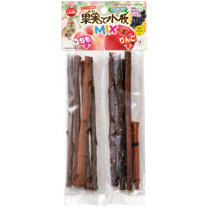 果実って小枝　もも×りんごミックス　１０本