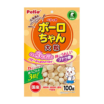 ペティオ体にうれしい ボーロちゃん 大粒　100g