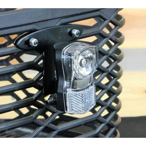 カゴ前＆下取付用ライト１ＬＥＤ　ＢＫ　４５６１５　ＢＫ