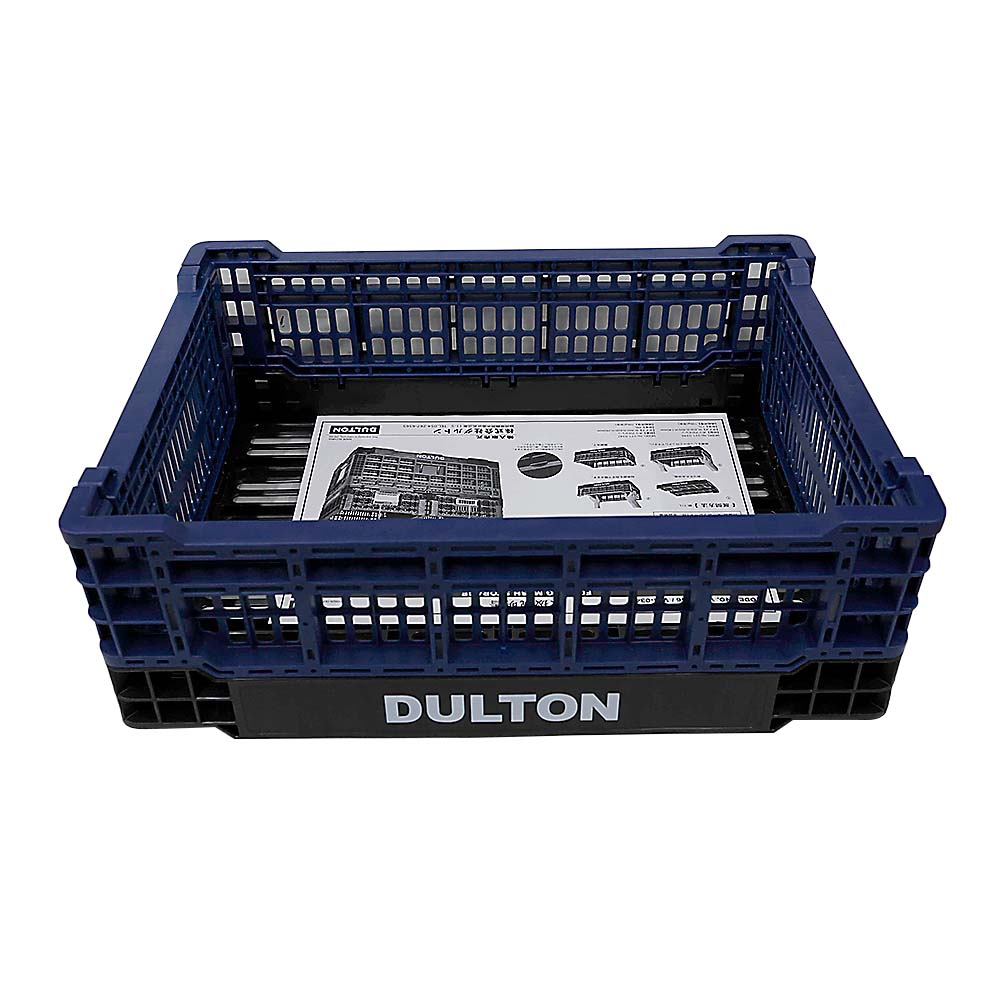 DULTON フォールディング ストレージ 11L ネイビー V21-0346 DULTON フォールディング ストレージ 11L ネイビー V21-0346