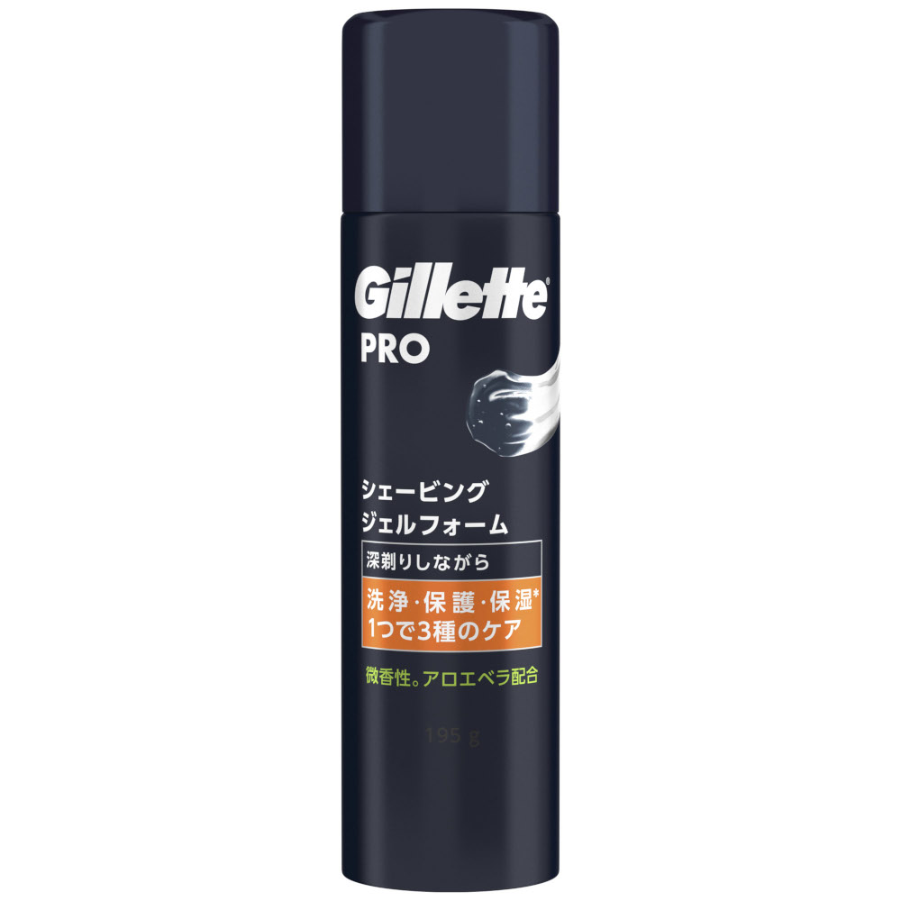 Gillette PRO シェービングジェルフォーム　195g