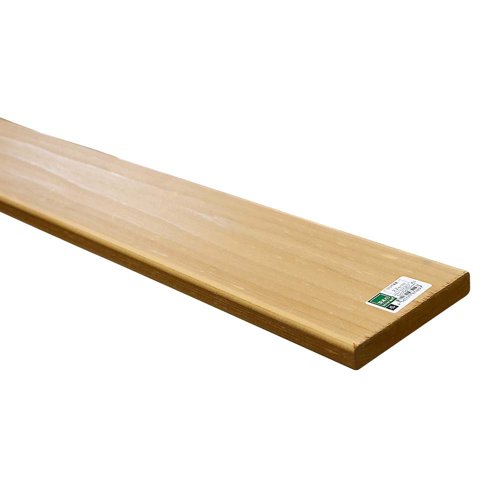 サーモウッドひのきリブ 約15x105x2000mm