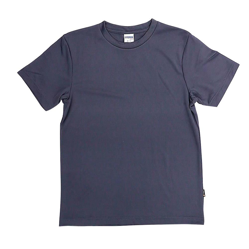 ポリジンドライＴシャツ　ＭＳ１１５４－２２　チャコールグレー－１３０　チャコールグレー　１３０