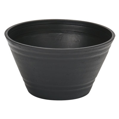 コトブキ メダカの円水鉢 黒 Φ27