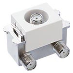 埋込シールドコンセント 送リ配線用　WCS4811W