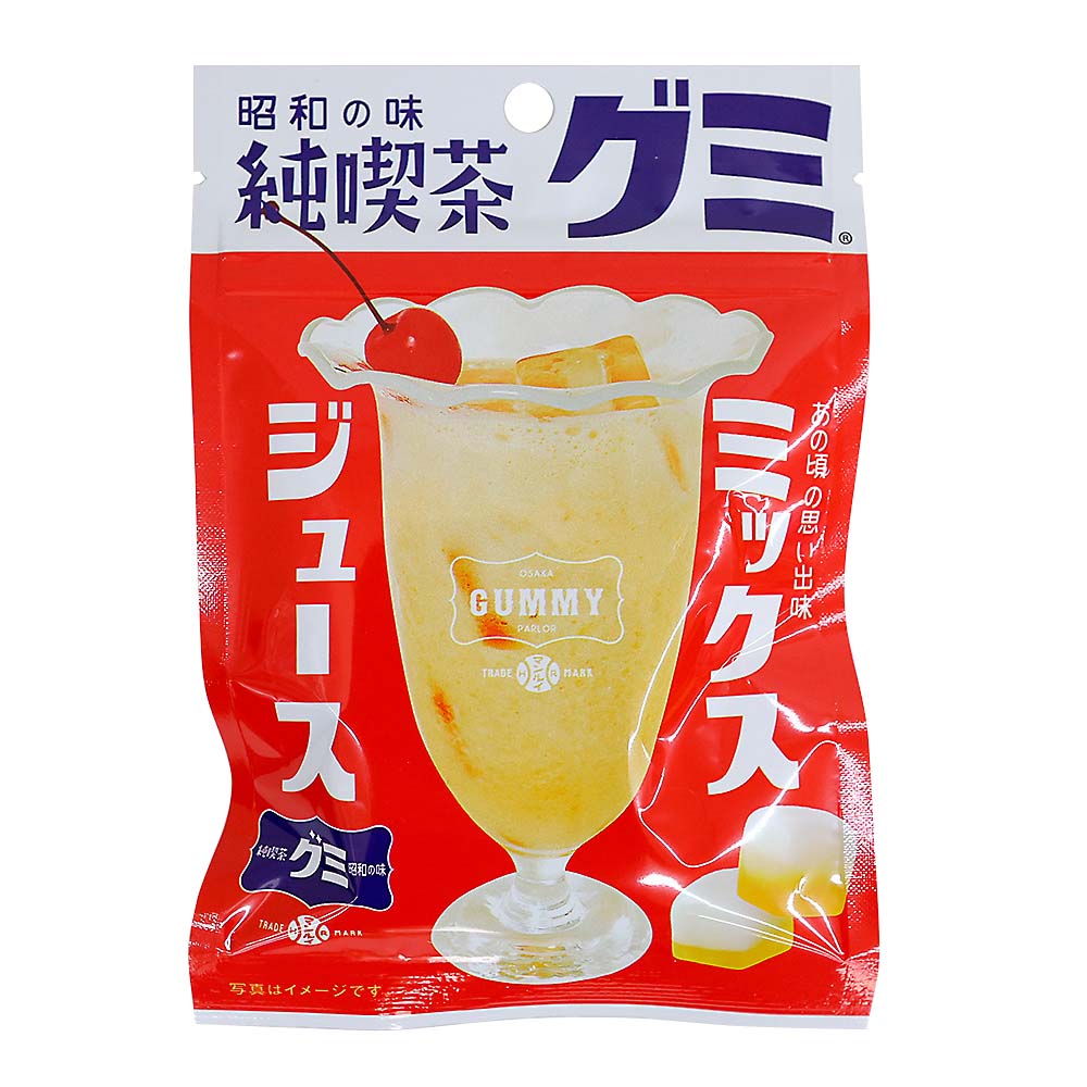 昭和の味　純喫茶グミ　ミックスジュース味　４０ｇ