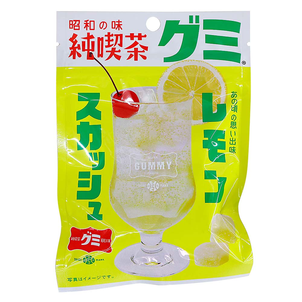 昭和の味　純喫茶グミ　レモンスカッシュ味　４０ｇ
