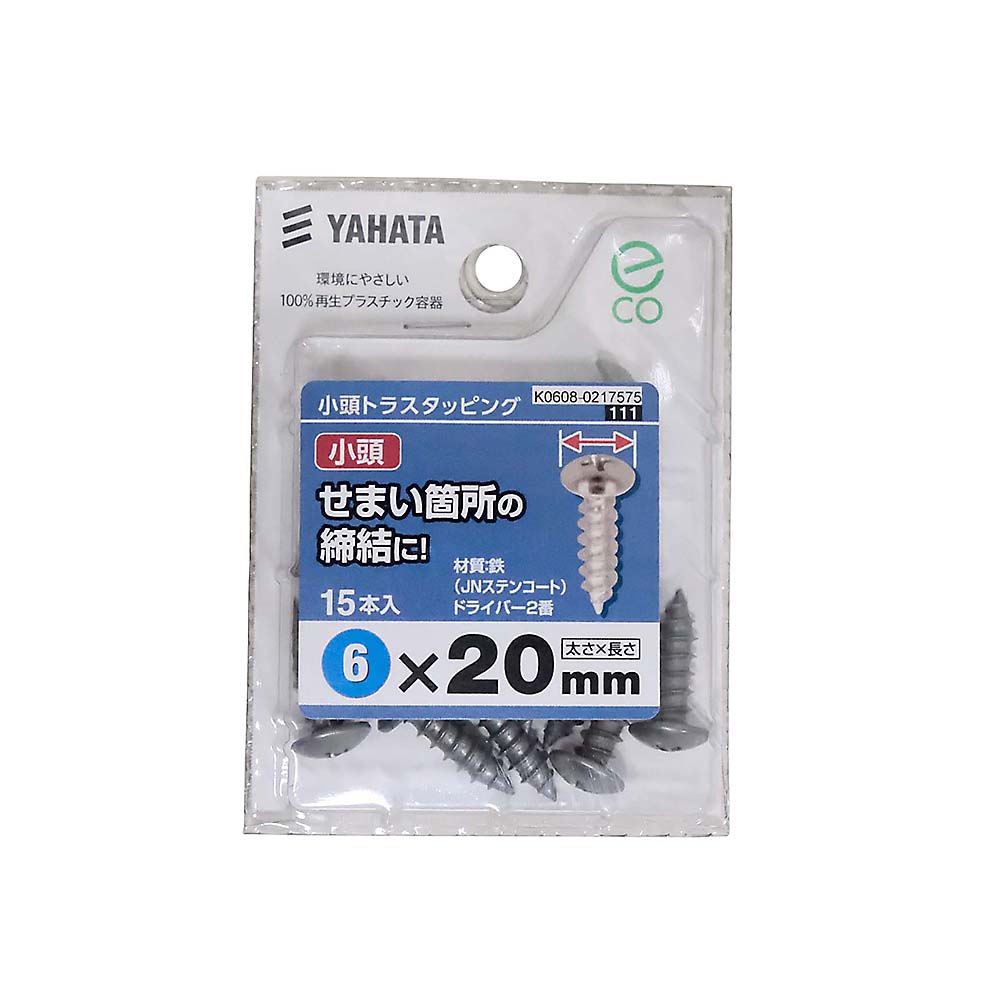 小頭トラスタッピング(中)6X20