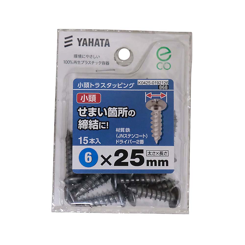 小頭トラスタッピング(中)6X25