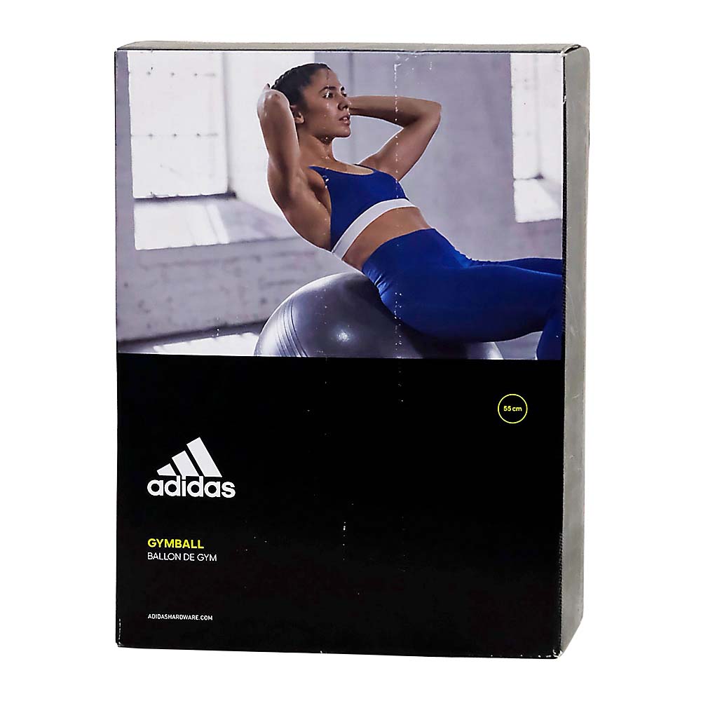 adidasジムボール グレー55cm　ADBL-11245GR