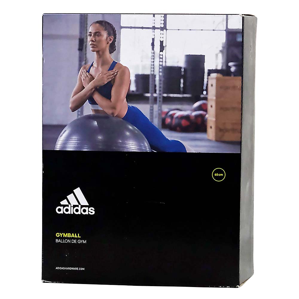 adidasジムボール グレー65cm　ADBL-11246GR