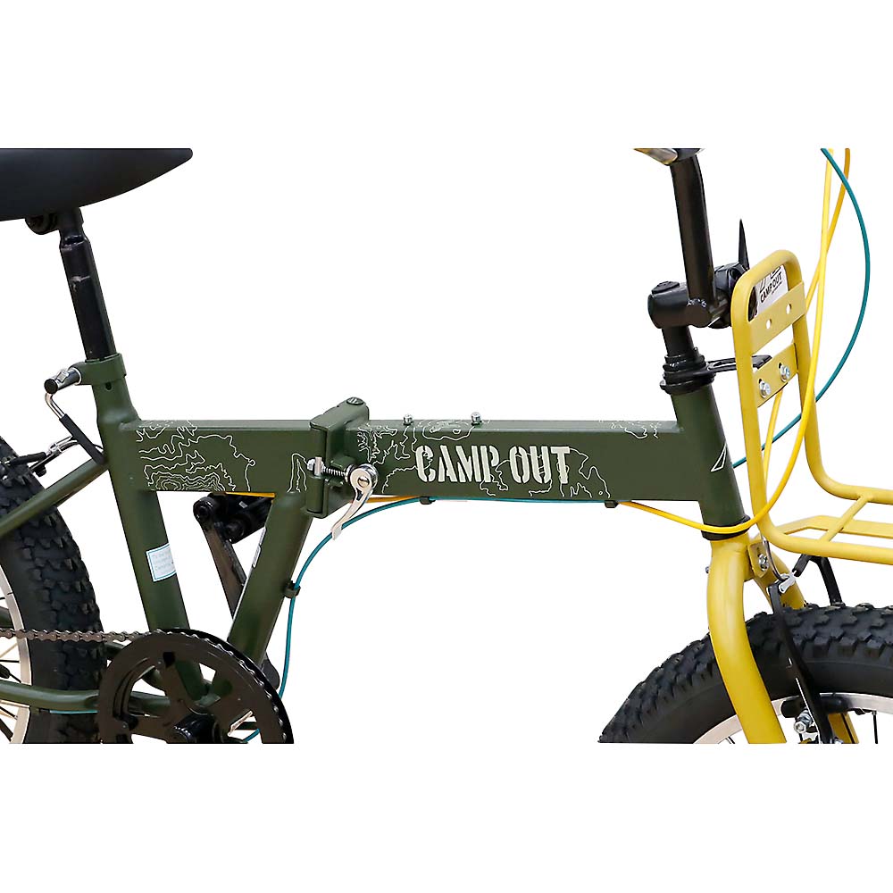 ＣＡＭＰＯＵＴワイルダーＦＤＢ２０６　マットオリーブ　ＹＧ－１２５０