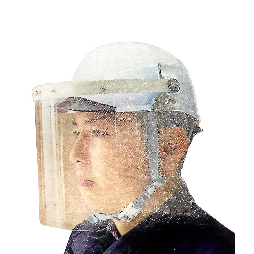 理研フェイスシールドヘルメット用クリア　DT-HFS-C