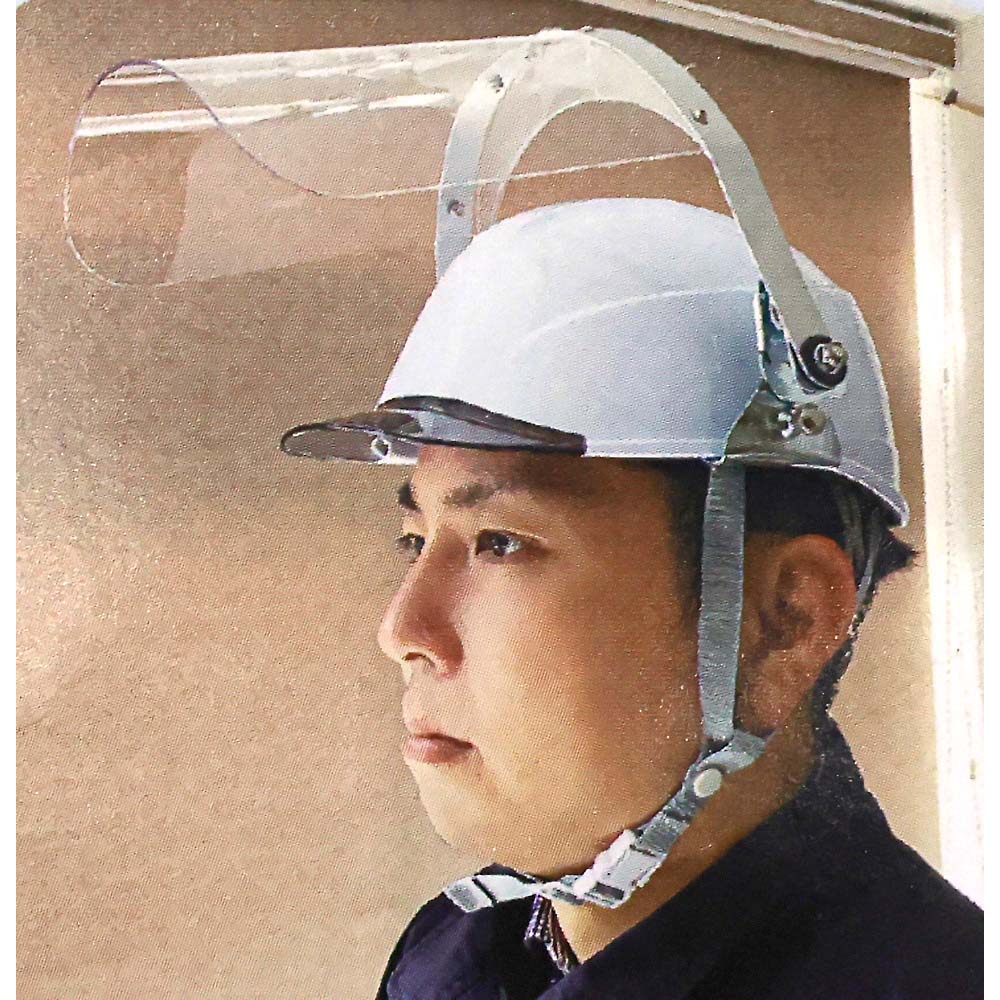 理研フェイスシールドヘルメット用クリア　DT-HFS-C