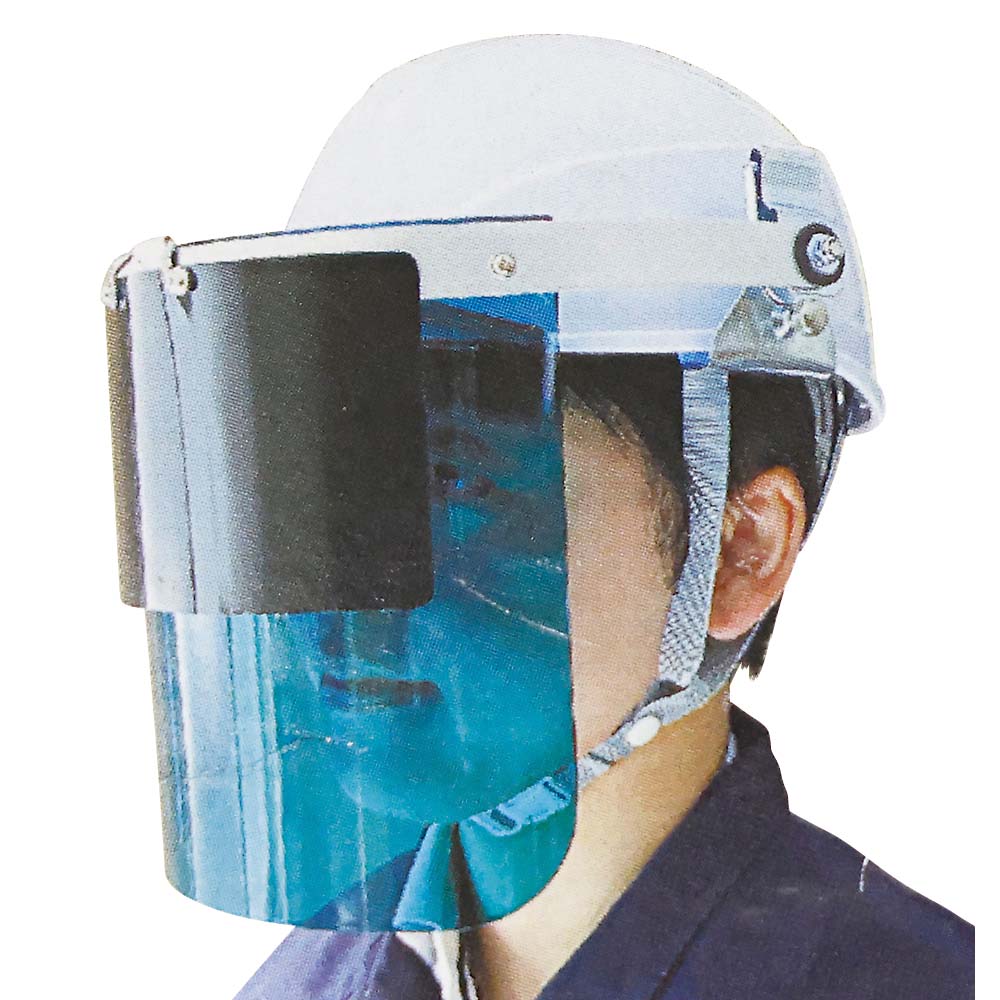 理研フェイスシールドヘルメット用グリーンW　DT-HFSW-G