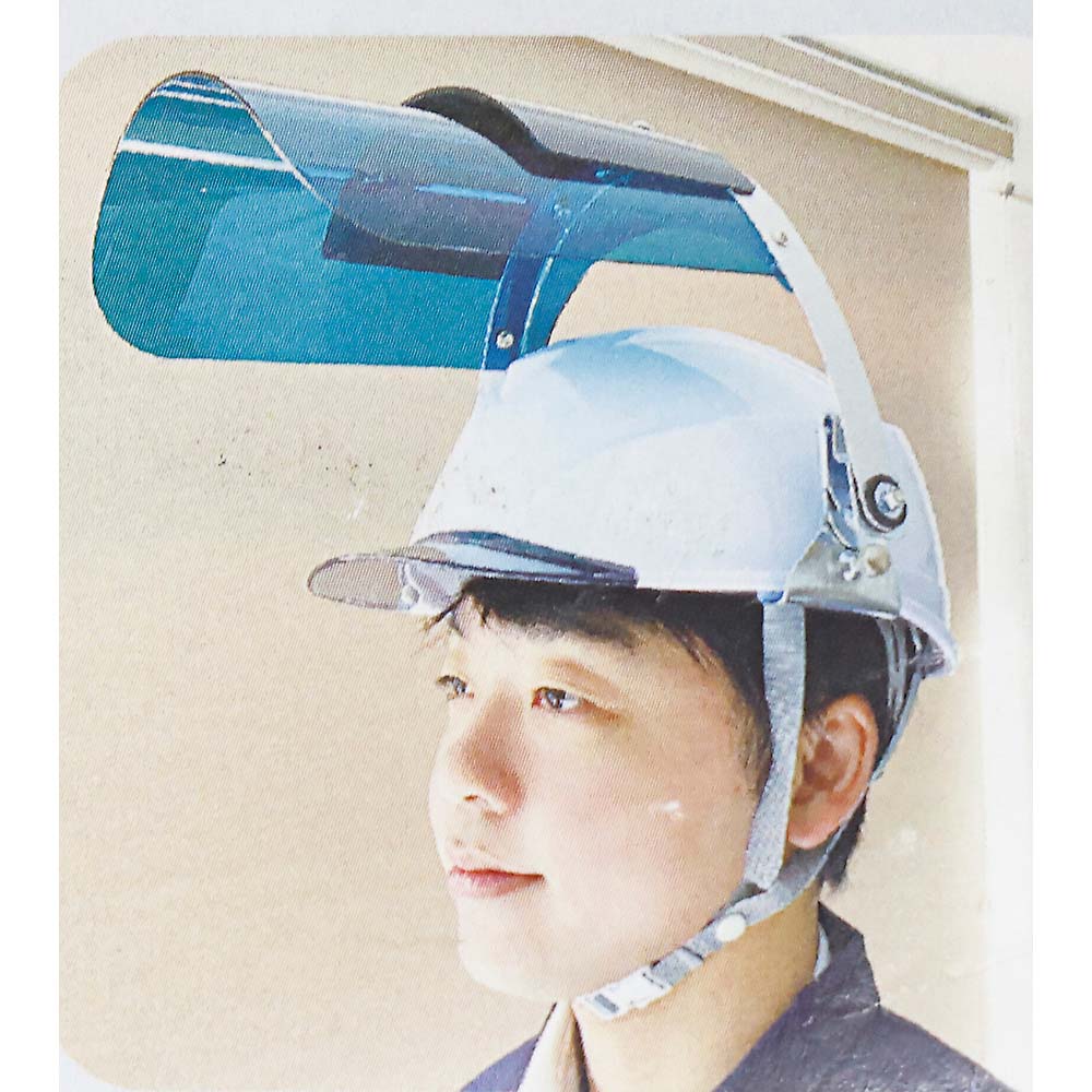 理研フェイスシールドヘルメット用グリーンW　DT-HFSW-G