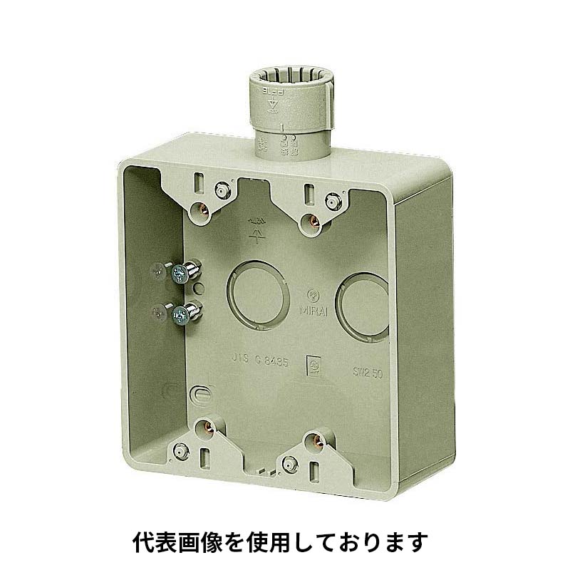 露出スイッチボックス　SW1-22WFGH