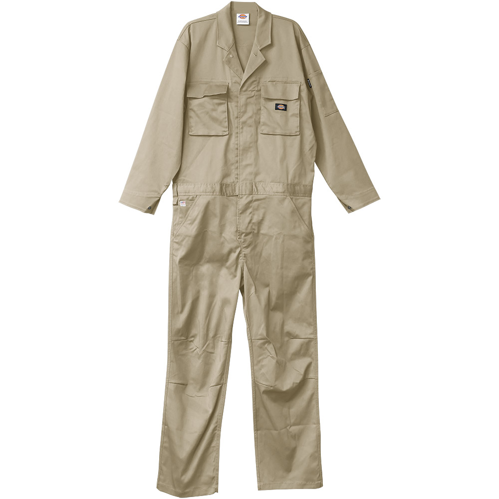 TCストレッチツナギD766　カーキM