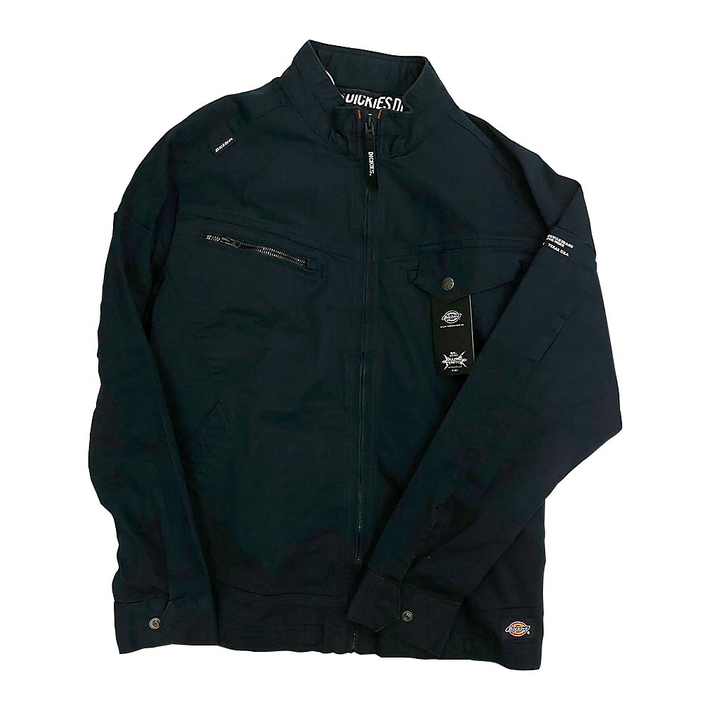 ストレッチジャケットD2880　ネイビーM
