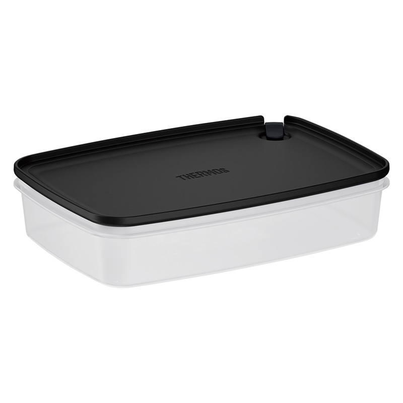 Ｍｙフードコンテナー　角型　１５００ml　Ｃ－ＳＡ１５００　ＢＫ