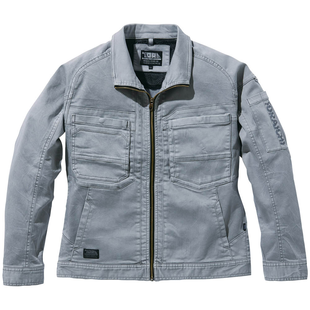 3550ワークジャケット　シルバー M