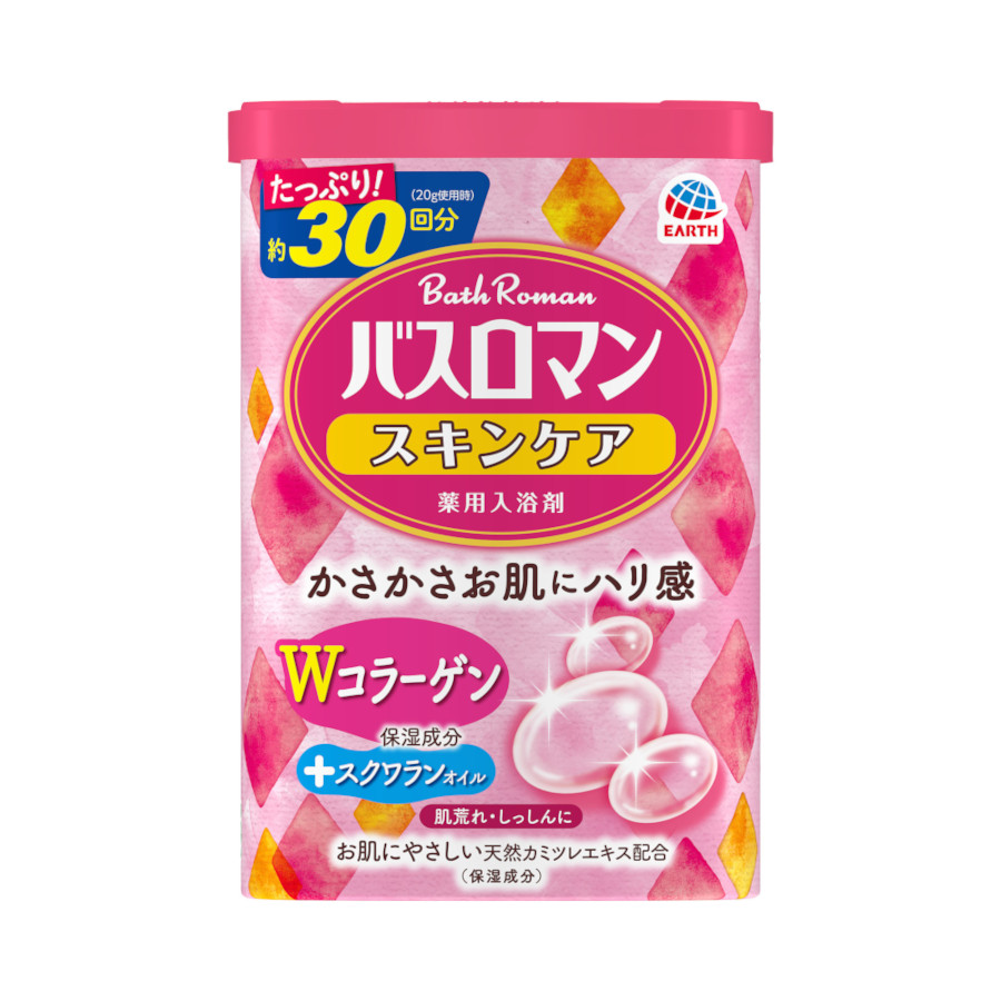 バスロマン　スキンケア　Ｗコラーゲン　６００ｇ