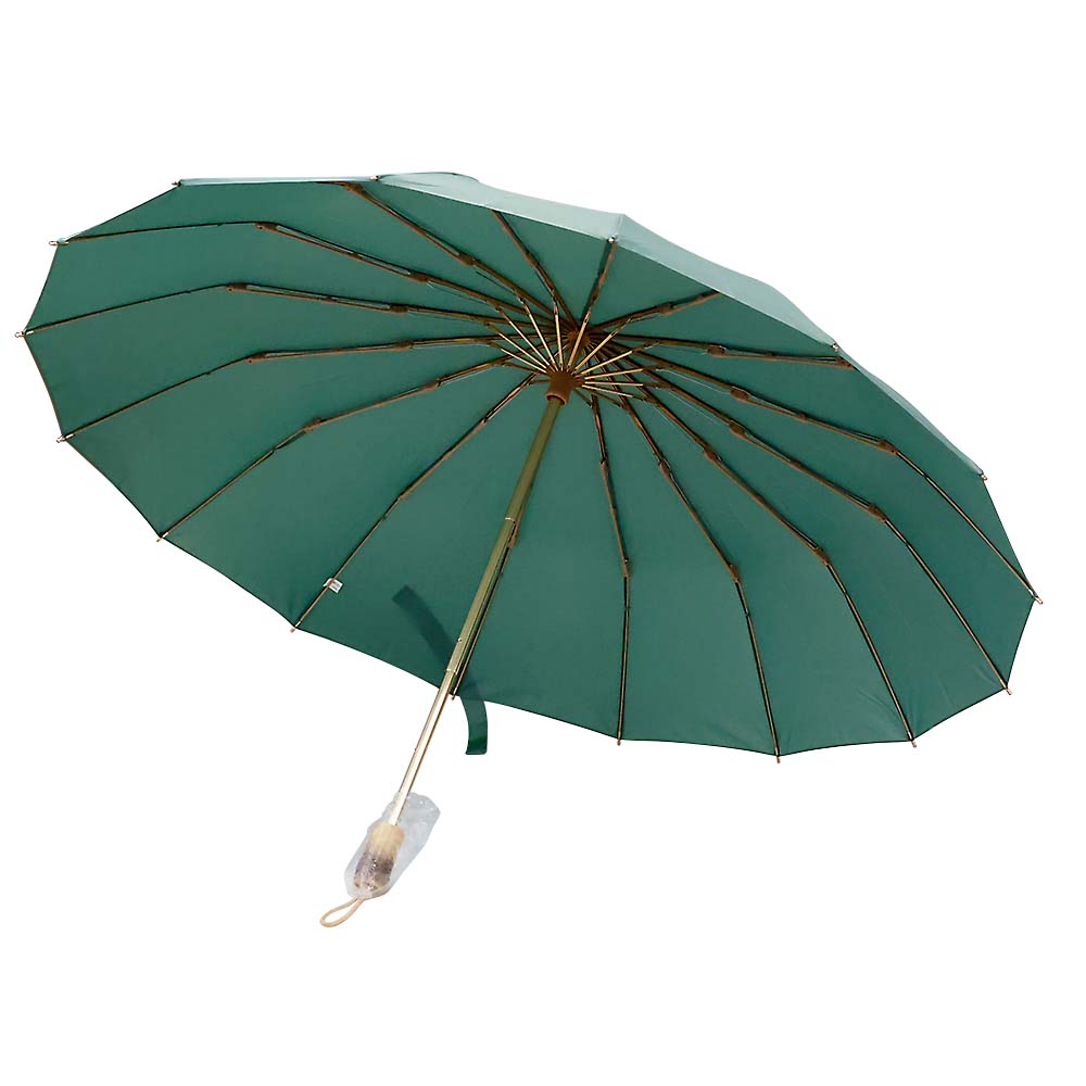 16本骨折畳傘 グリーン 55cm