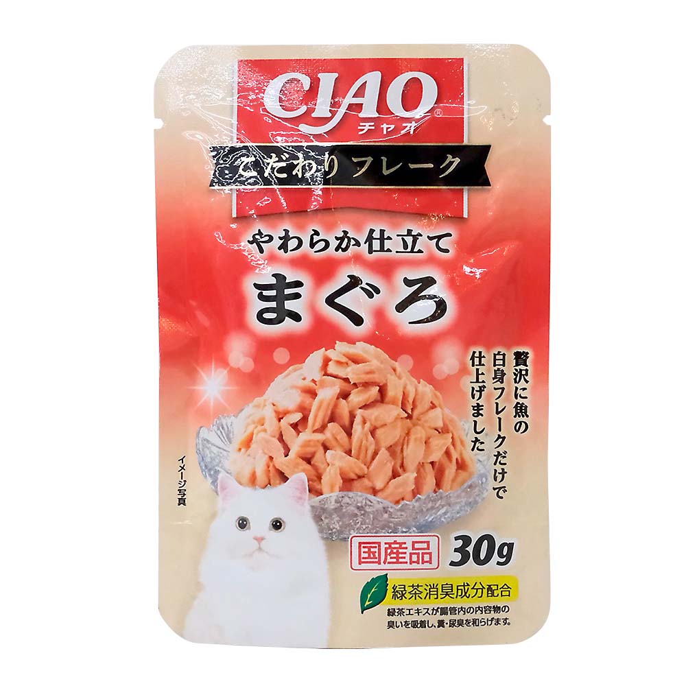 ＣＩＡＯパウチ　こだわりフレーク　まぐろ　３０ｇ