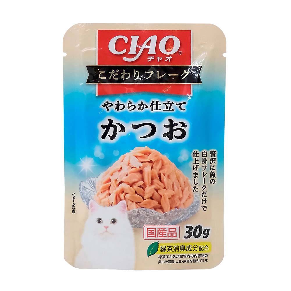 ＣＩＡＯパウチ　こだわりフレーク　かつお　３０ｇ