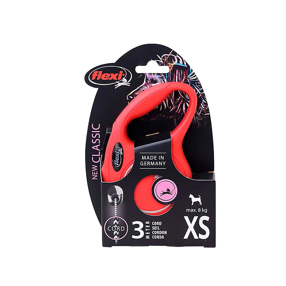 ＮＥＷフレキシ　クラシック　コード　ＸＳ　レッド　３ｍ