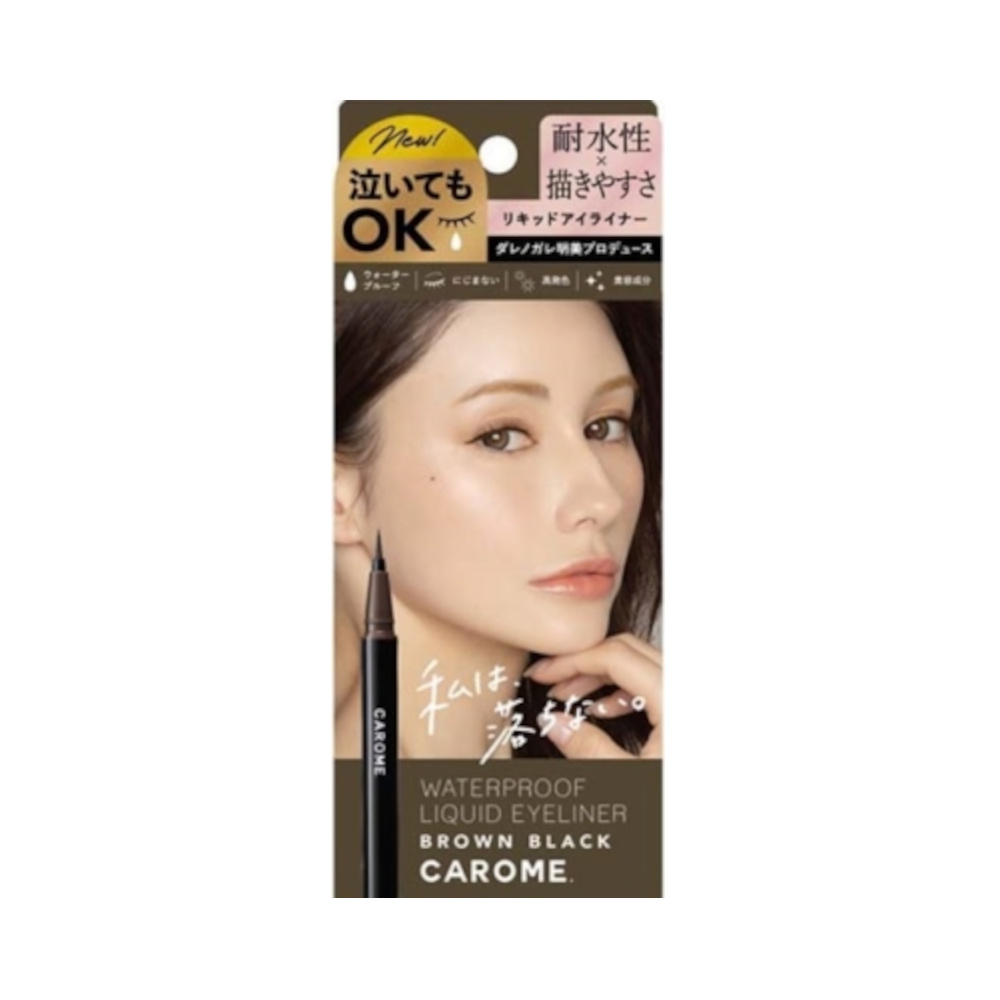 CAROME.リキッドアイライナー BRBK