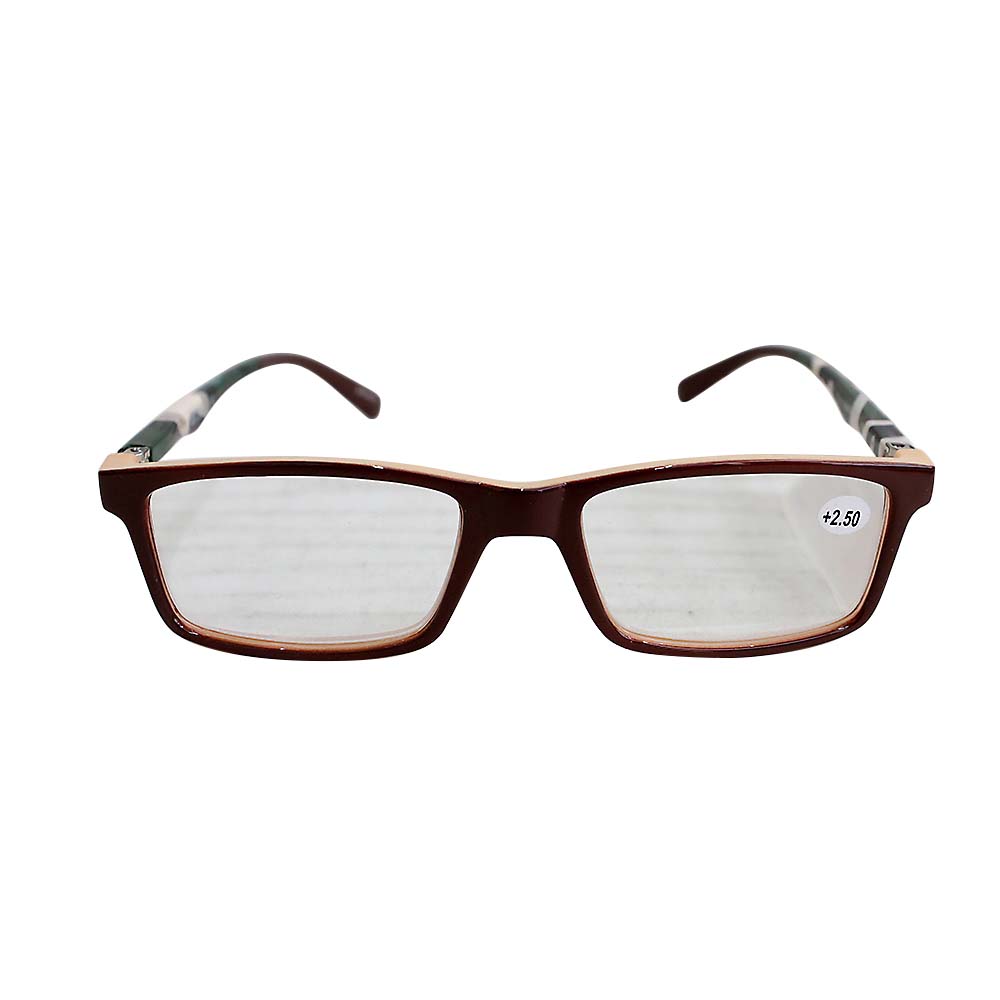 READING GLASSES BROWN 2.5